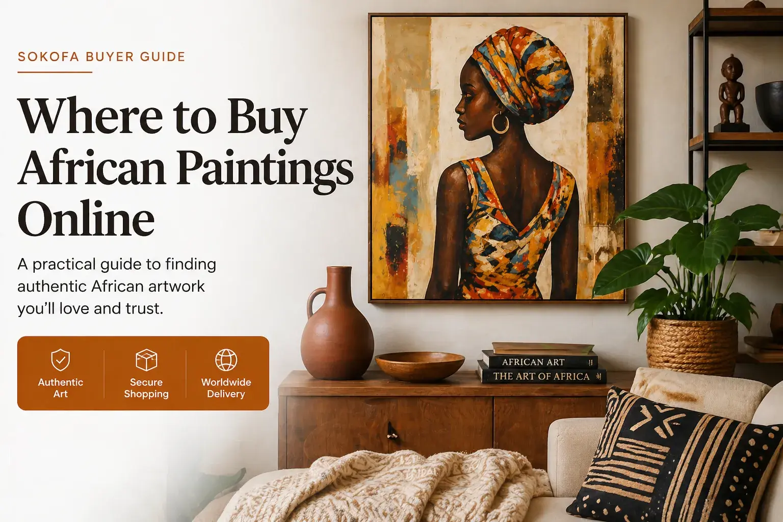 A practical guide to buying African paintings online, including what to check, how to choose artwork, and where to fi…
