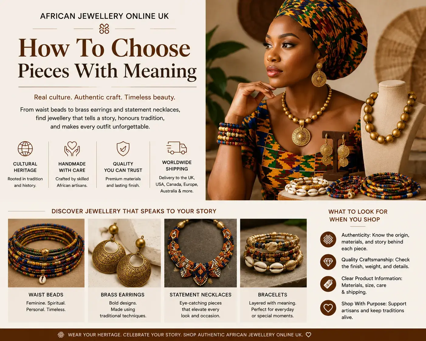 African jewellery online uk should feel like more than a search result.
