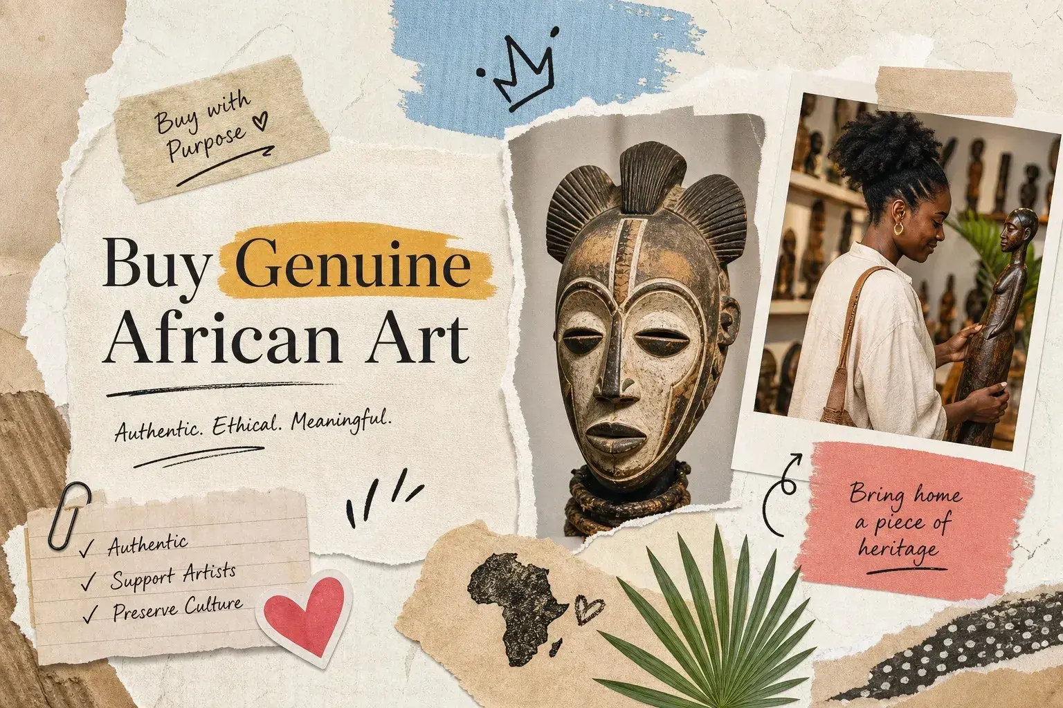 Looking for genuine African art in the UK?