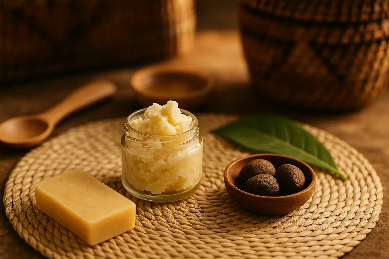You know that moment when a jar of shea butter is opened and the room fills with that warm, nutty scent?
