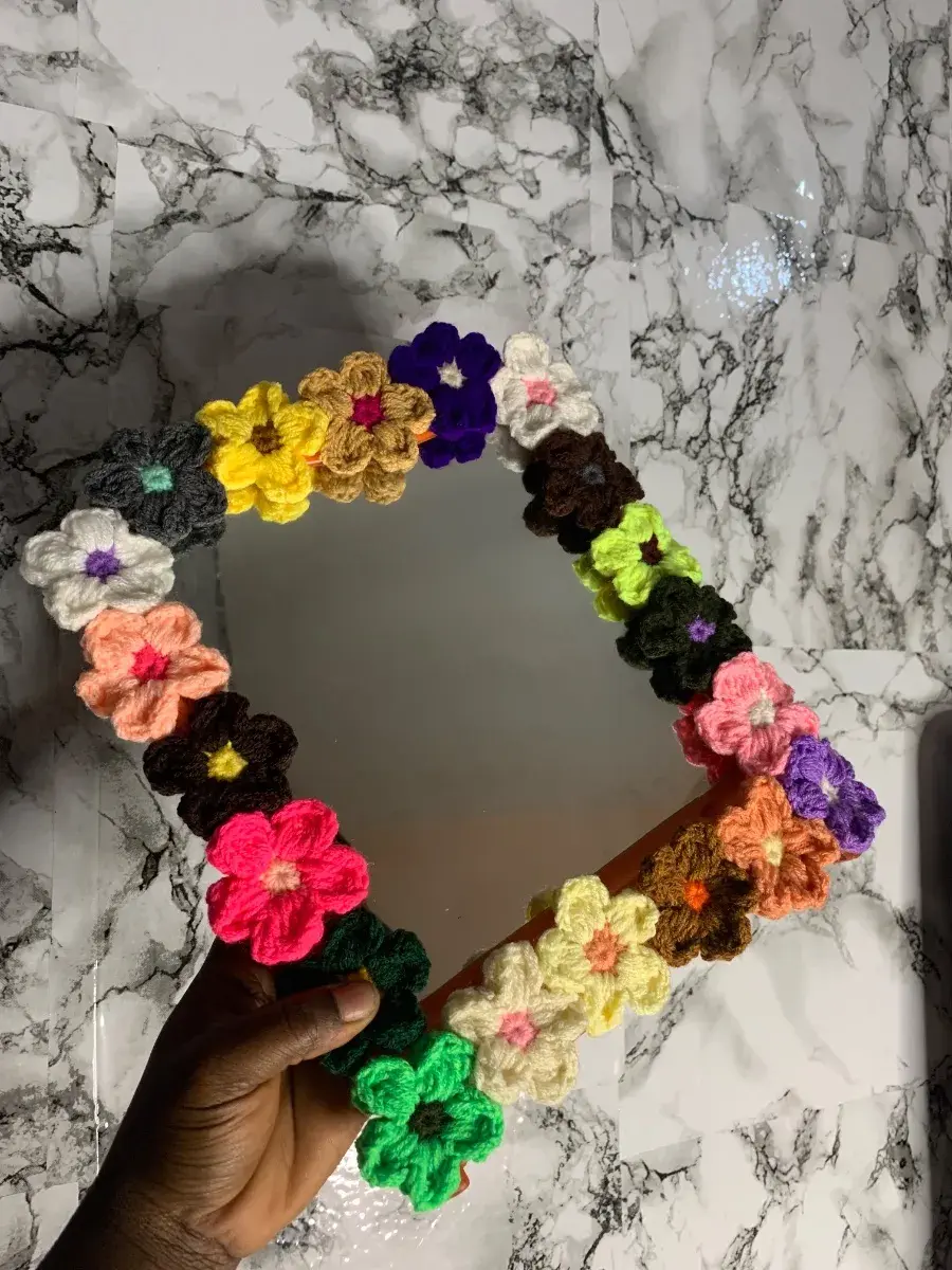 Crochet Flowers, Set of 12