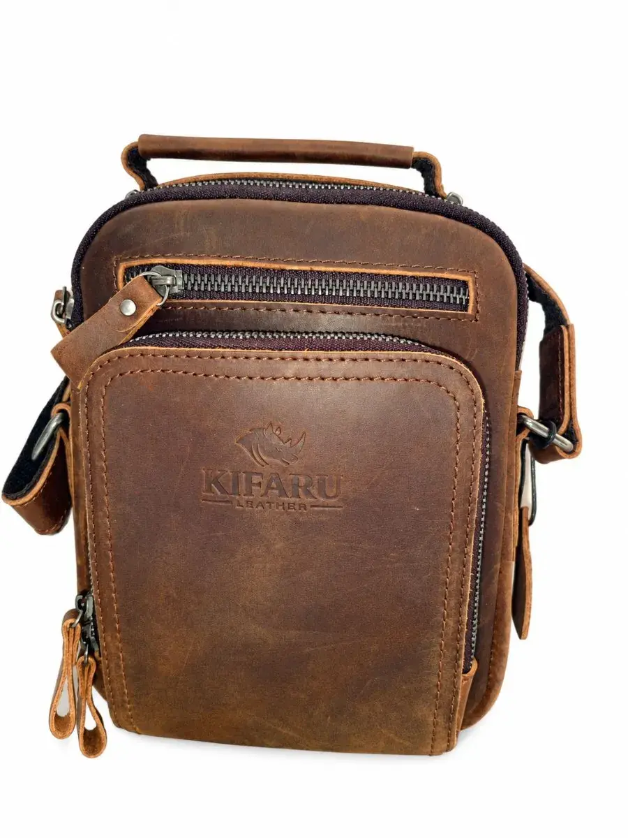 Leather Crossbody Bag, Mtalii
