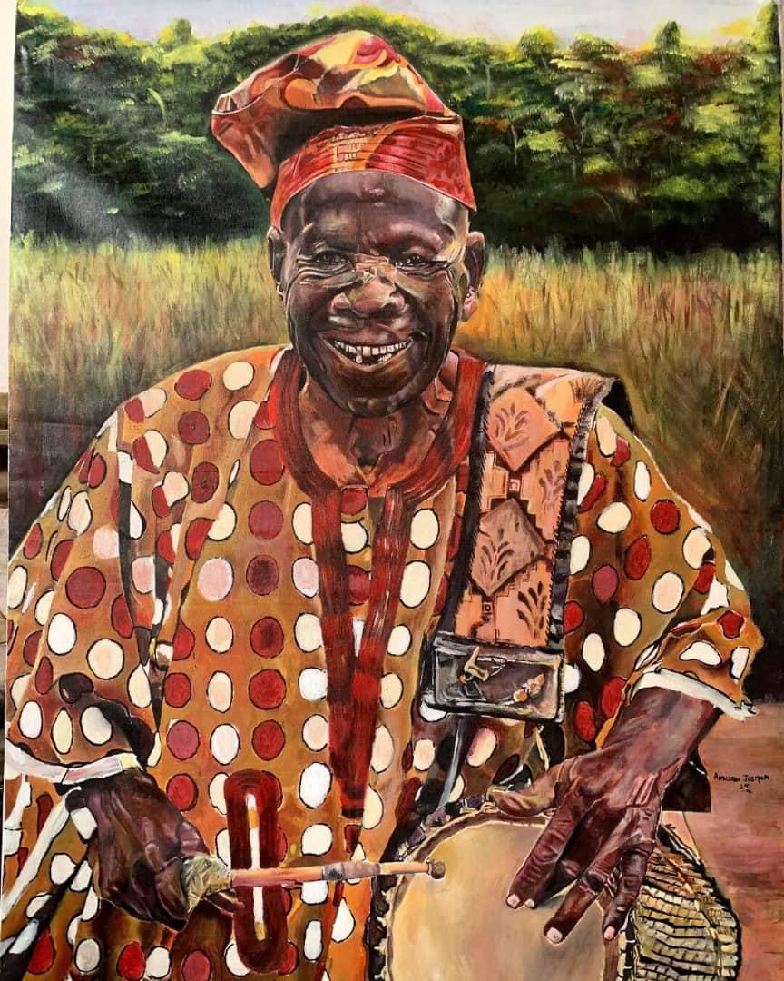 Bàbá Onílù Ònírò (The Elder Talking Drummer)