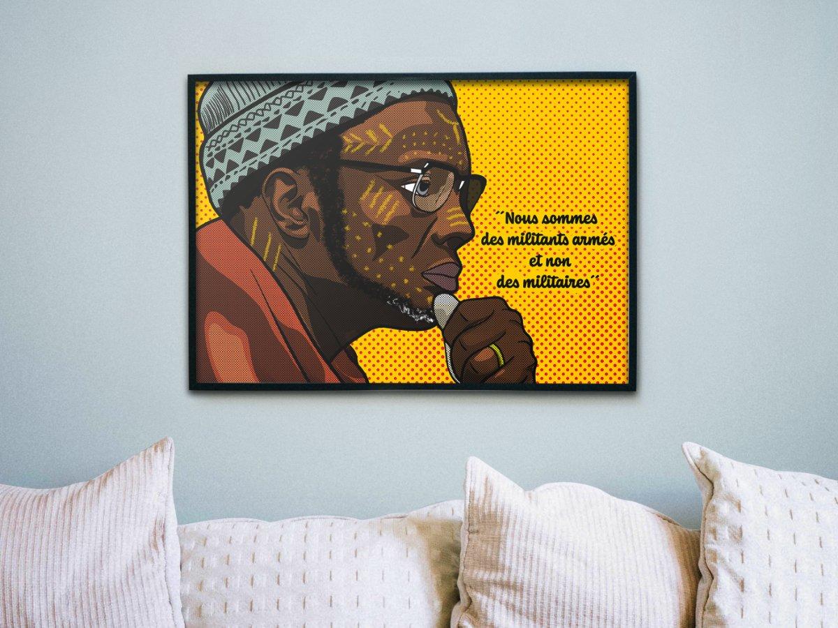 Amilcar Cabral portrait A3