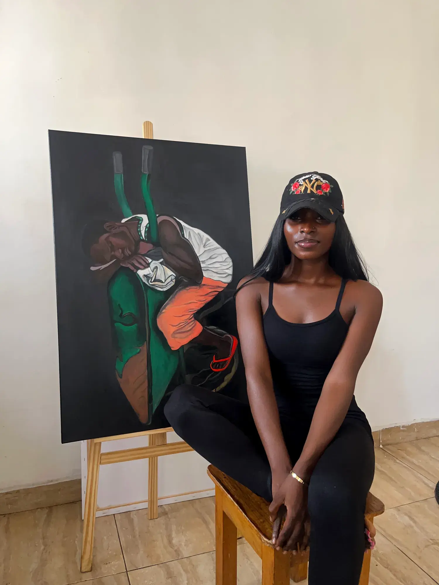 Chasing Tomorrow African Painting