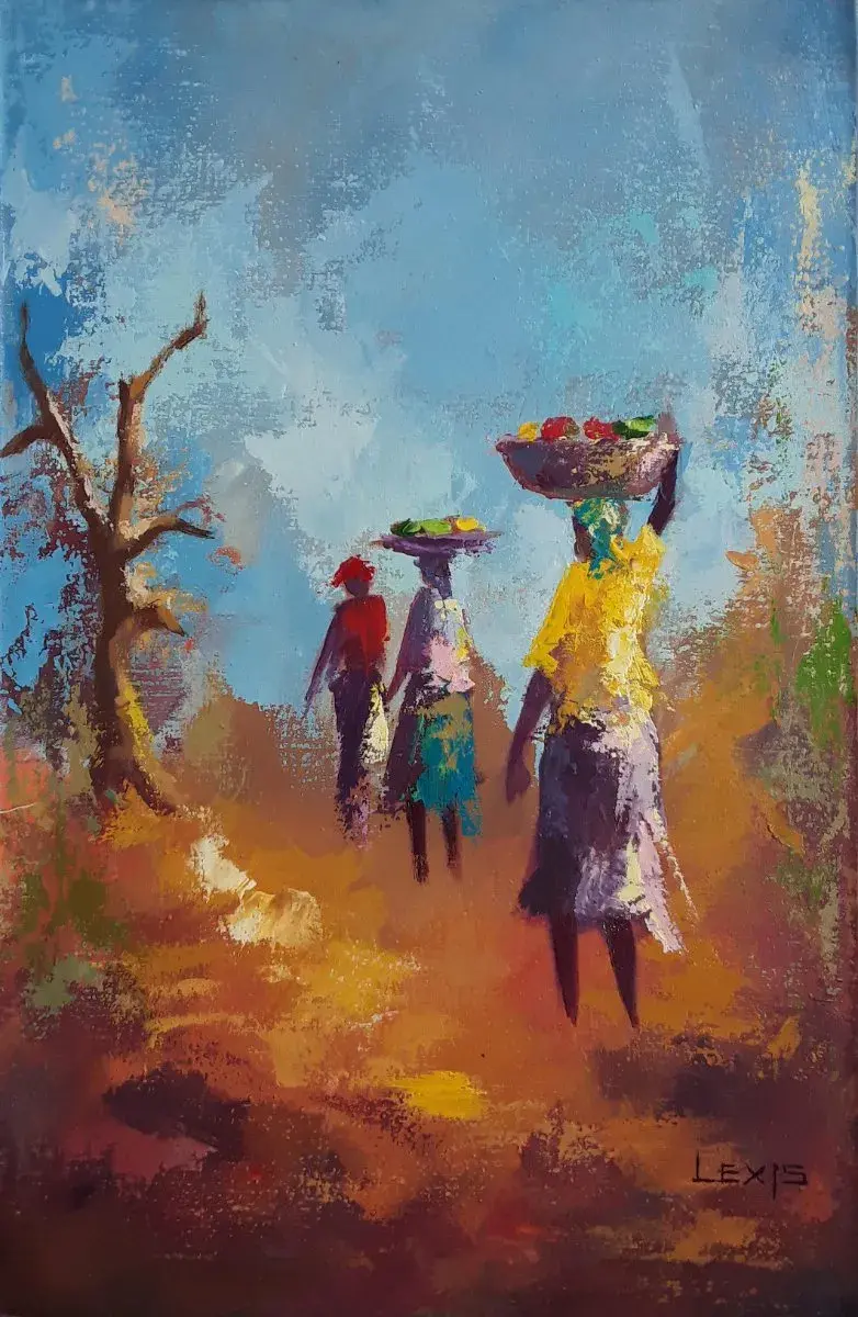 Time and Seasons | Original Acrylic Painting, 13x20in