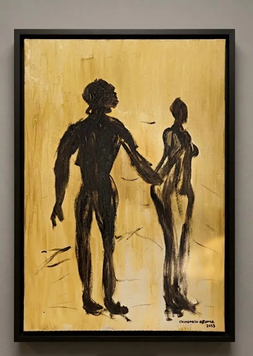 My Baby | Signed Limited Edition African Art Print, A3